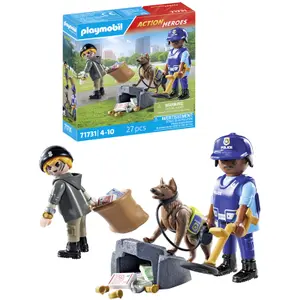 Gry symulacyjne policjant pies i złodziej Playmobil image-3