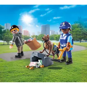 Gry symulacyjne policjant pies i złodziej Playmobil image-5