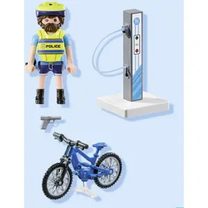 Cycling police simulation games and arcade Playmobil image-4