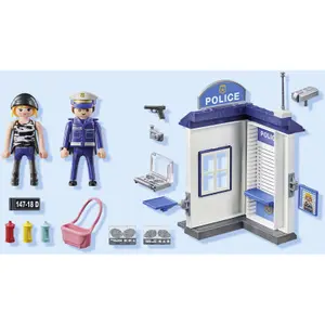 Police interrogation room simulation game Playmobil image-5
