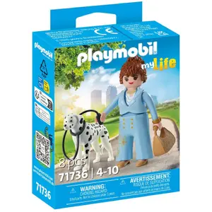 Businesswoman and Dalmatian simulation games Playmobil image-1