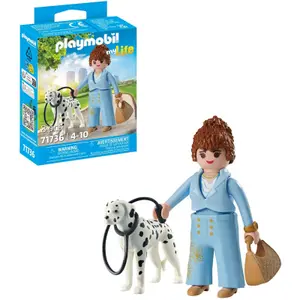 Businesswoman and Dalmatian simulation games Playmobil image-3