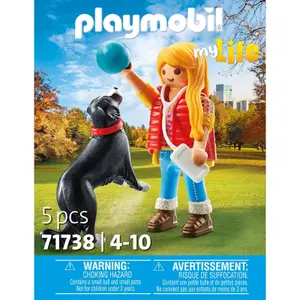 Mädchen und Berg-Hund Simulationsspiel Playmobil image-0
