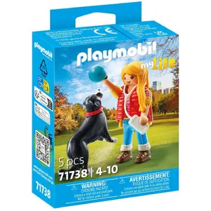 Mädchen und Berg-Hund Simulationsspiel Playmobil image-1