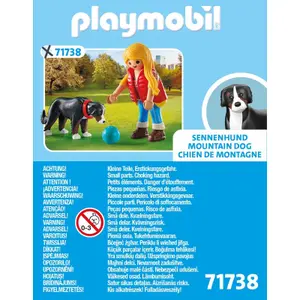 Mädchen und Berg-Hund Simulationsspiel Playmobil image-2