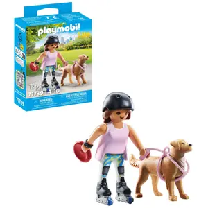 Mädchen Rollenspiel mit Roller und Retriever Playmobil image-3