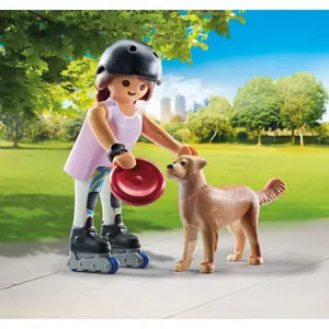 Mädchen Rollenspiel mit Roller und Retriever Playmobil image-4