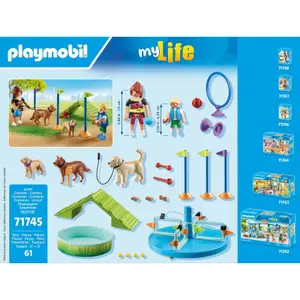 Jogos de simulação para área de lazer de cães + figuras Playmobil image-2