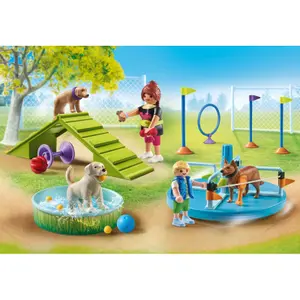 Jogos de simulação para área de lazer de cães + figuras Playmobil image-5