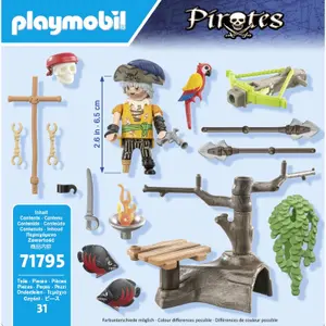 Pirate simulation games with crossbows and fish Playmobil image-2