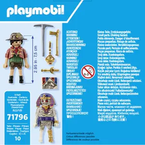 Treasure hunter duo building set + mummy Playmobil image-2