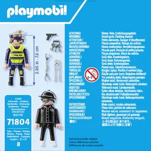 Police and bandit building set + accessories Playmobil image-2
