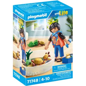 Turtle family terrarium building set Playmobil