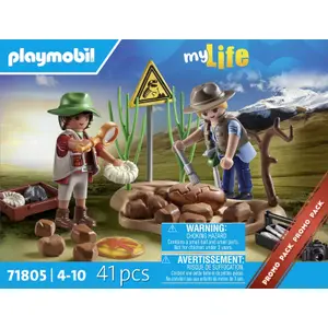 Zestaw do budowy dla badaczy +fossile dinozaurów Playmobil image-1