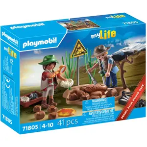 Zestaw do budowy dla badaczy +fossile dinozaurów Playmobil image-2