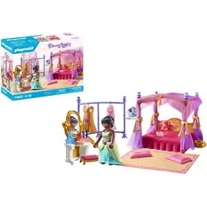 Byggesæt prinsesseværelse + baldakindovre Playmobil image-3