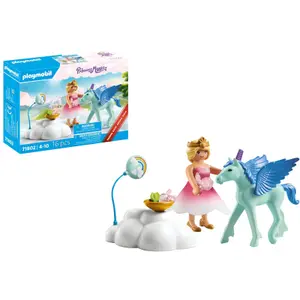 Princess- och föl-simulationsspel med vingar och moln Playmobil image-3