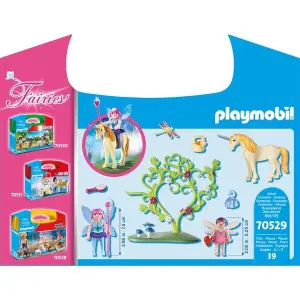 Building sets - fairy and unicorn suitcase Playmobil 70529 Magic image-1