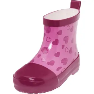 Baby girl rain boots Playshoes Low Hearts image-0
