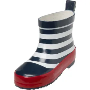 Baby rubber rain boots Playshoes Low Maritime image-0