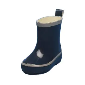 Baby rubber rain boots Playshoes Low Uni image-0