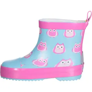 Baby rubber rain boots Playshoes Low Owls image-0