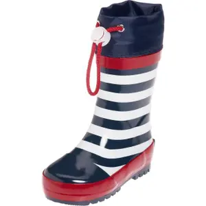 Children's rubber rain boots Playshoes Maritime image-0