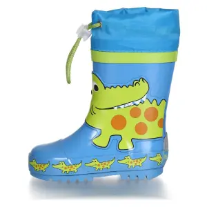Children's rubber rain boots Playshoes Crocodile image-0
