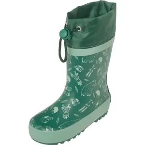 Baby girl rubber rain boots Playshoes Forest Animals image-0
