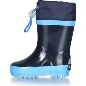Children's rubber rain boots Playshoes Basic Lined image-0