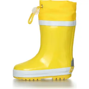 Baby rubber rain boots Playshoes Basic Lined image-0