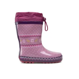 Children's rubber rain boots Playshoes Norway Lined image-0