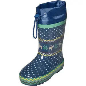Bottes de pluie en caoutchou enfant Playshoes Norway Lined image-0