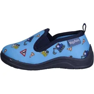Children's slippers Playshoes Allover Construction Site image-0