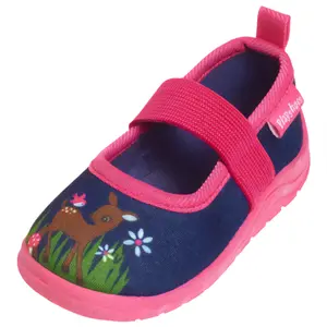 Baby Slippers Playshoes Deer image-0