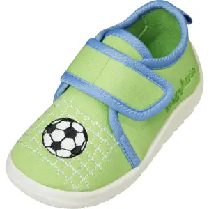 Baby Slippers Playshoes Soccer Ball image-0