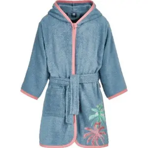 Baby bathrobe Playshoes Palms image-0