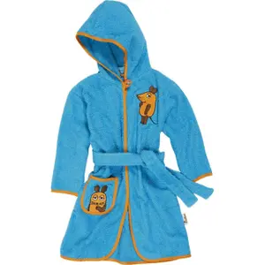 Terry towelling robe for older kids Playshoes Die Maus image-0