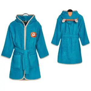 Baby bathrobe Playshoes Jungle image-0