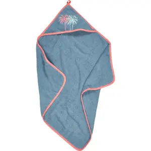 Hooded baby towel Playshoes Palms image-0