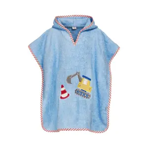 Poncho large child Playshoes Digger image-0