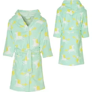 Children's fleece bathrobe Playshoes Hawaii image-0