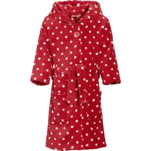 Children's fleece bathrobe Playshoes Dots image-0