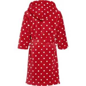 Children's fleece bathrobe Playshoes Dots image-1