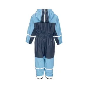 Basic rain suit with baby fleece lining Playshoes image-1