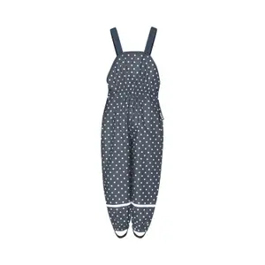 Children's rain overalls Playshoes Dots image-1