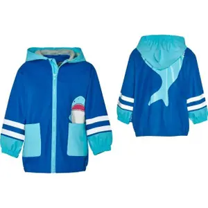 Children's raincoat Playshoes Shark image-0