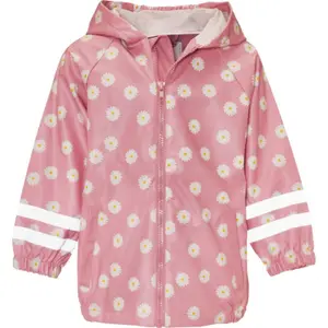 Baby girl waterproof jacket Playshoes Marguerite image-0