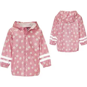 Baby girl waterproof jacket Playshoes Marguerite image-1