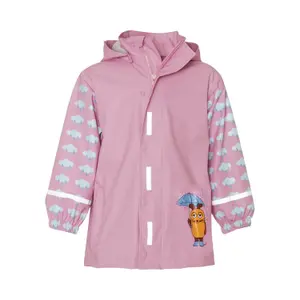 Children's raincoat Playshoes Mouse & Elephant image-0